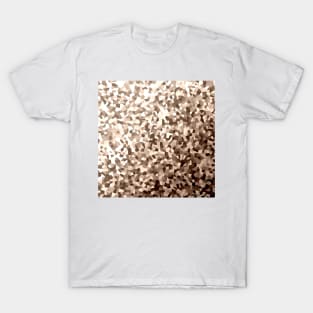 Coffee Crystallization Pattern T-Shirt